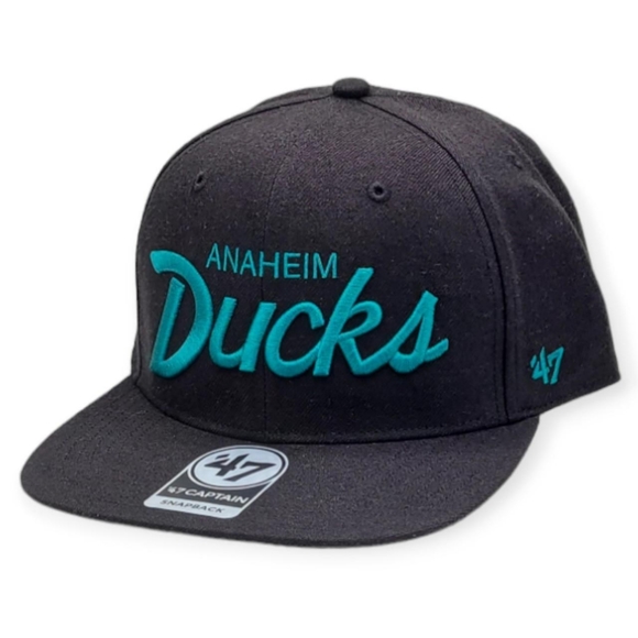 New Mens Anaheim Ducks Snapback Cap Hat - Picture 1 of 5